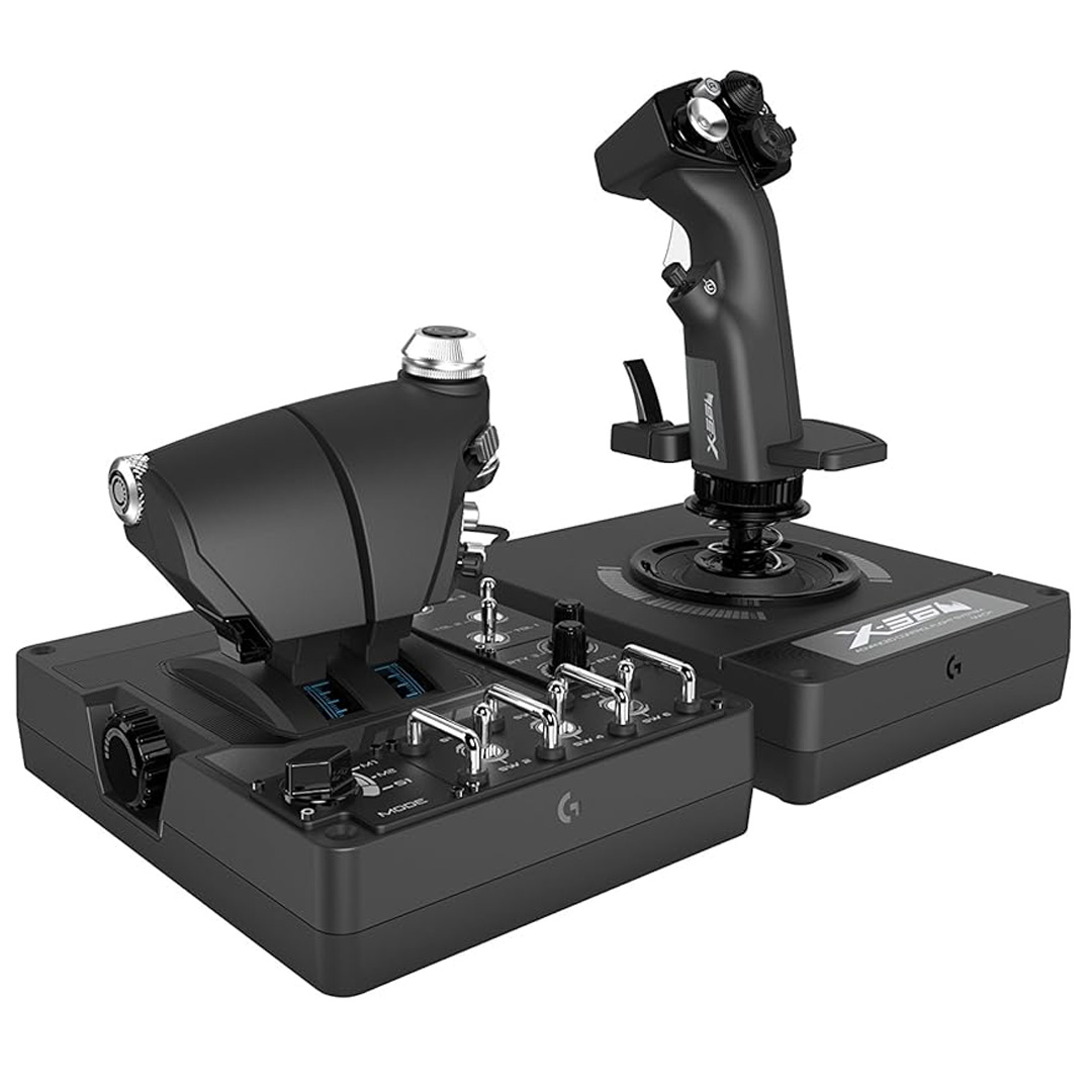 Logitech G X56 HOTAS | Joystick + Mando de Potencia
